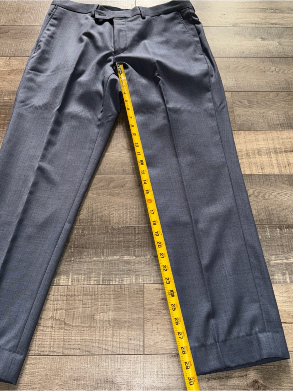 Ted Baker of London men’s blue suit 40 Long jacket, pants 34 long - Picture 13 of 16